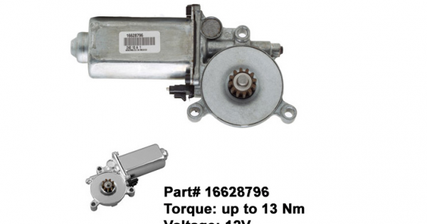 12 Volt D.C. Motor R.H. (12 Teeth 39mm Diameter)